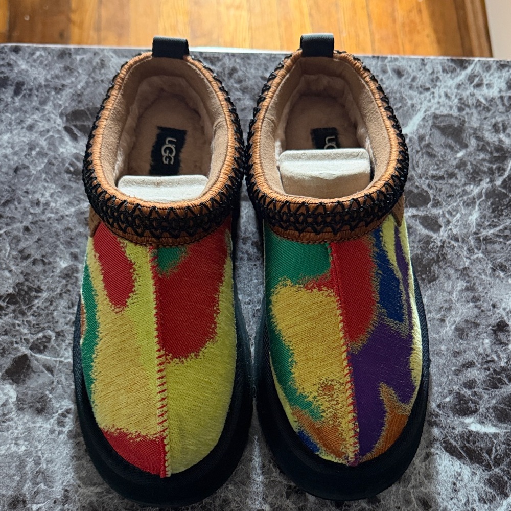 UGG colorful tasman slippers
